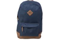 Молодежный рюкзак №1 School синий+коричневый, кож.зам 843415