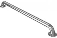 Опорный поручень PALITRA TECHNOLOGY прямой, пристенный, тип 3, нержавеющая сталь, D-38 мм 80010-2-N