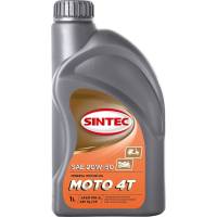 Моторное минеральное масло Sintec MOTO 4T SAE 20W-50, 1 л 999811