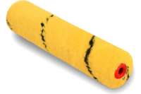 Малярный мини-валик VIRTUS Полиакрил черно-желтый, 160 мм 002117160