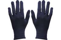 Трикотажные хлопковые перчатки NewStar, размер L, темно-синие, 1 пара 4680482111935