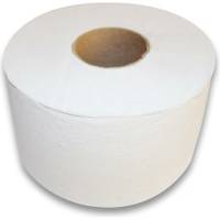 Туалетная бумага для диспенсера ООО Комус 1 слой, белый, 200 м, 12 рулонов в упаковке 200W1 1023407