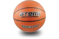 Баскетбольный мяч ATEMI р. 7, синтетическая кожа ПВХ, 8 панелей, BB300 00000101405