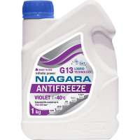 Охлаждающая жидкость NIAGARA Антифриз Ниагара G13, фиолетовый, 1 кг 1035032006