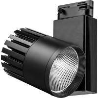 Трековый светодиодный светильник FERON 40W, 3600 Lm, 4000К, черный, 3-х фазный, AL105 32952