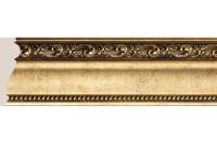 Потолочный плинтус Cosca 152-552 интерьерный багет, 84 мм, античное золото СПБ016609