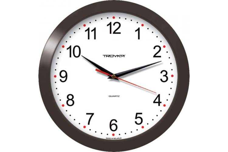 Настенные часы TROYKATIME Тройка 11100112