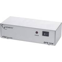 VGA разветвитель Cablexpert, HD15F/4x15F, 1 компьютер - 4 монитора, каскадируемый, GVS124