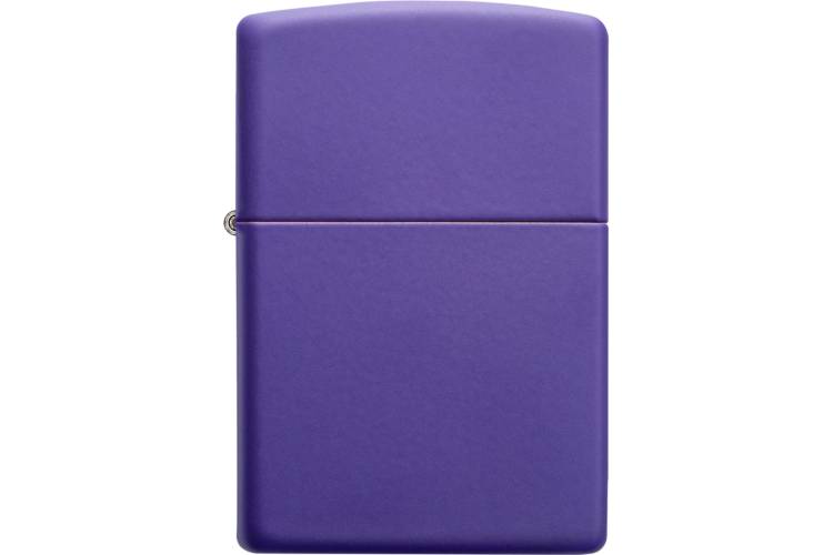 Зажигалка ZIPPO Classic, с покрытием Purple Matte, 38x13x57 мм, 237