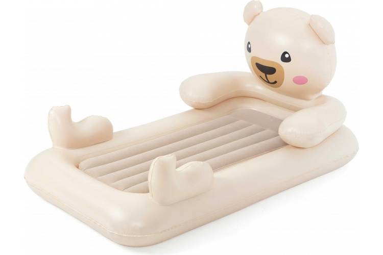 Надувная детская кровать Bestway DreamChaser 188x109x89 см, Мишка 67712 BW 009031