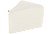 Мебельный уголок с шурупом Зубр цвет белый, 4,0x15мм, ТФ6, 4шт 4-308256-3