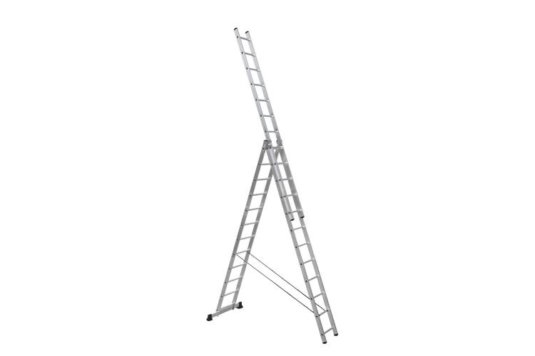 Алюминиевая трехсекционная лестница Scala 3х12 Sc 3012