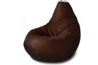Кресло-мешок Mypuff Груша, шоколад, размер комфорт, оксфорд bbb_022