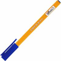 Масляная шариковая ручка STAFF EVERYDAY OBP-291, синяя, трехгранная, корпус оранжевый, линия 0.35 мм 142997