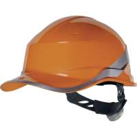Защитная каска Delta Plus BASEBALL DIAMONDV оранжевого цвета DIAM5ORFL