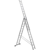 Алюминиевая трехсекционная лестница-стремянка SevenBerg 3x12 920312