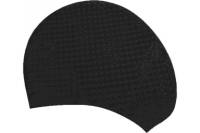 Силиконовая шапочка для плавания ATEMI BS20 бабл, чёрный 00-00002564