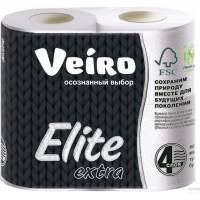 Туалетная бумага VEIRO Linia Classic 4 слоя, 4 рулона 9С44