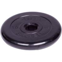 Обрезиненный диск Barbell Atlet d 51 мм, чёрный, 10.0 кг СГ000001048