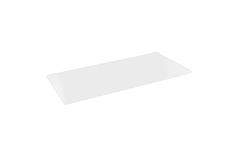 Настольный коврик-подкладка для письма BRAUBERG 500х1200 мм, прозрачный, матовый, 1.2 мм 237374