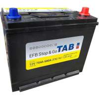 Аккумуляторная батарея TAB EFB Stop&Go 6СТ-70.0 57029 яп. ст./бортик 212270