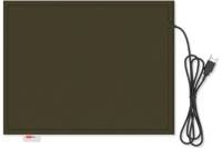Коврик с подогревом Lappo USB, 32х26 см, цвет оливковый 2232700