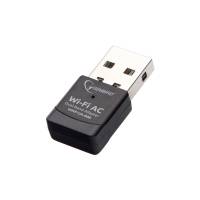 Сетевой двухдиапазонный Wi-Fi Gembird мини USB-адаптер 600 Мбит USB 802.11b/g/n/ac/а WNP-UA-008