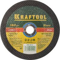 Отрезной абразивный круг Kraftool по металлу для УШМ 180x2.5x22.23 мм 36250-180-2.5