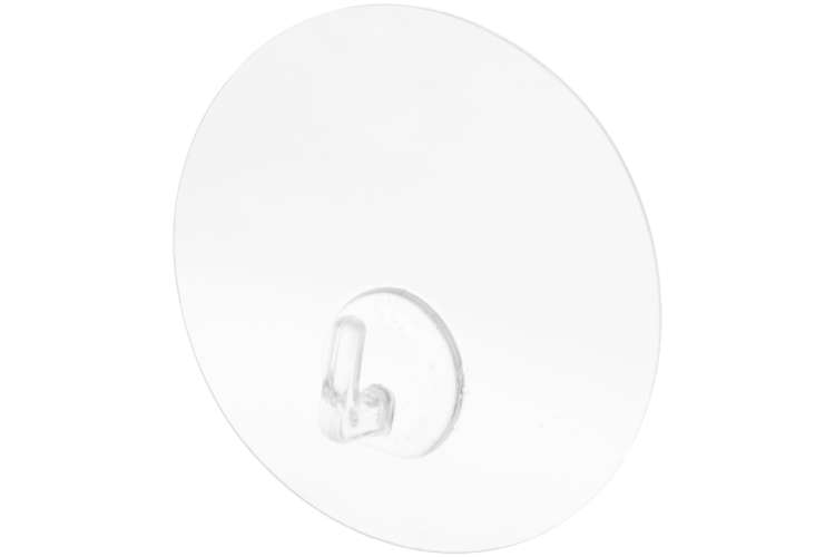 Самоклеящийся прозрачный суперкрючок Aviora 1 шт. 8х8 см 302-170
