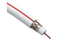 Коаксиальный кабель ЭРА SAT 50 М, 75 Ом, Cu/, PVC, цвет белый Б0044618