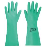 Нитриловые перчатки ЛАЙМА НИТРИЛ EXPERT, 70 гр/пара, химически устойчивые, гипоаллергенные, М 605001