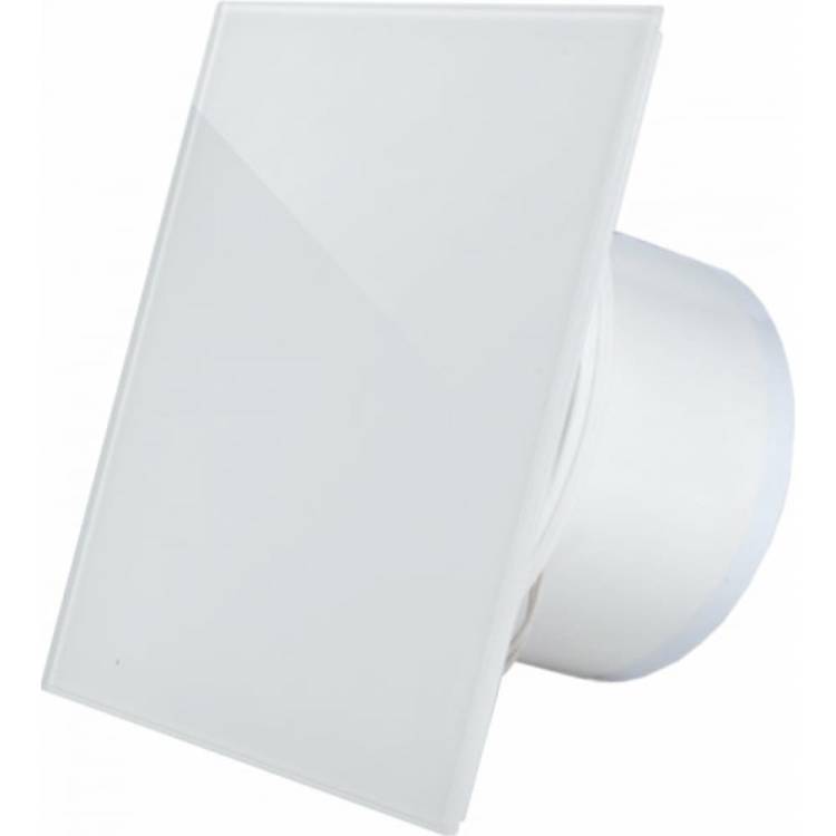 Вентилятор для ванной MMOTORS JSC сверхмощный MMP 169 м3/ч стекло, белый глянцевый 9494