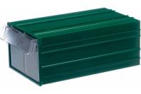Пластиковый короб СТЕЛЛА-ТЕХНИК 140х250х100мм, С-2-зеленый-прозрачный