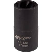 Головка для поврежденного крепежа 17 мм, 1/2"DR AFFIX AF10930017