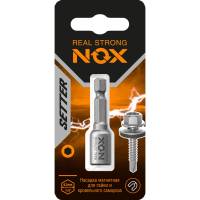 Ключ-насадка магнитная NUT SETTER 12x48 мм, карта NOX 551201