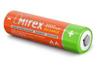 Аккумулятор Mirex, Ni-MH HR6 / AA 2000mAh 1,2V 4 шт ecopack 23702-HR6-20-E4
