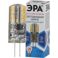 Светодиодная лампа ЭРА LED JC-2,5W-12V-840-G4, капсула, нейтральный Б0033192