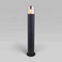 Садово-парковый светильник Elektrostandard 35125 F Roil чёрный дымчатый плафон a055638