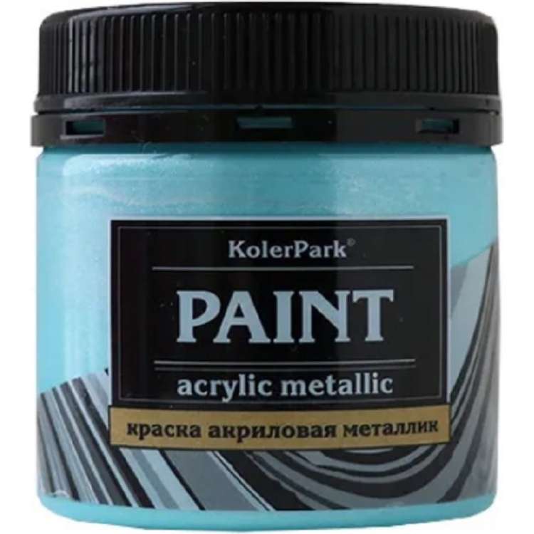Краска акриловая декоративная голубой жемчуг металлик Palizh Koler Park 50 мл КР.43-0,05 11606992