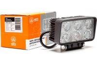 Фара рабочего света Автоэлектрика LED прямоугольная, рассеянный (ближний) свет AE18RT-6LED-PC