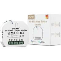Умный переключатель Moes Wi-Fi+RF Switch Module модели MS-104