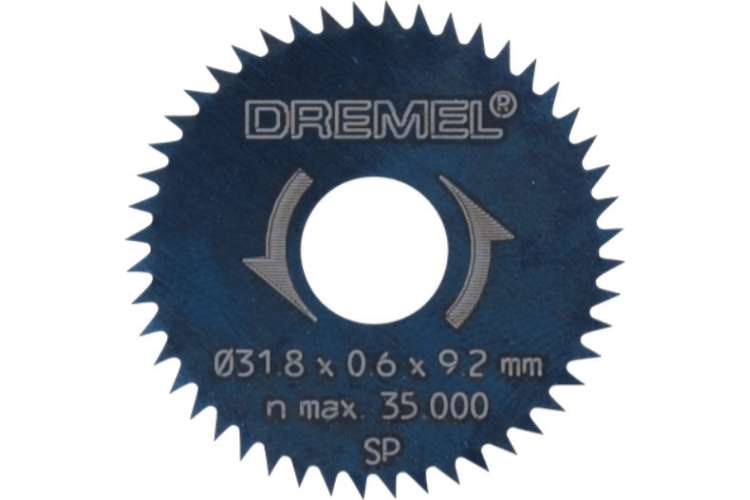Круг пильный (2 шт; 31.8х0.6х9.2 мм) Dremel 26150546JB
