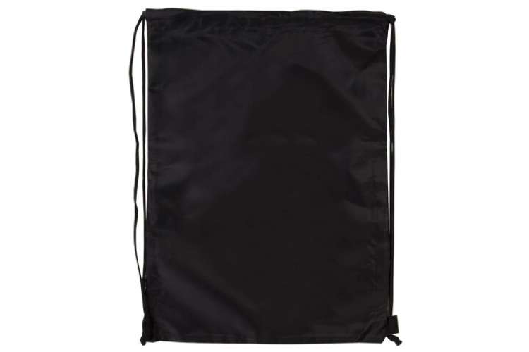 Прочная сумка для обуви на шнурке BRAUBERG, черная, 42x33 см, 227143