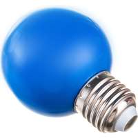Светодиодная декоративная лампа Volpe LED-G60-3W/BLUE/E27/FR/С матовая UL-00006957