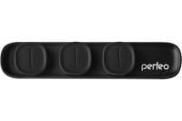 Магнитный фиксатор PERFEO на 3 кабеля 2-4 мм магнитный черный 30 012 116