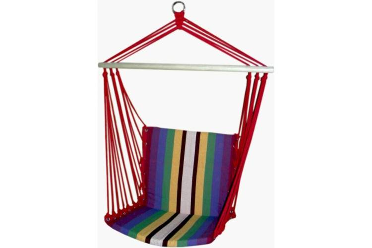 Гамак-кресло Garden story цветной, хлопок, разноцветная полоска WR-F06C