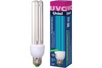 Энергосберегающая бактерицидная лампа Uniel UVCB/E27/CL ESL-PLD-15 UL-00007270