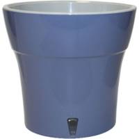Горшок SANTINO ДАЛИ 0.6 л, 11х9.7 см, дымчатый синий/серый 058330