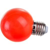 Светодиодная декоративная лампа Volpe LED-G60-3W/RED/E27/FR/С UL-00006959
