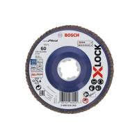 Шлифовальный круг лепестковый X571 X-LOCK (125 мм; G60) Bosch 2608619210